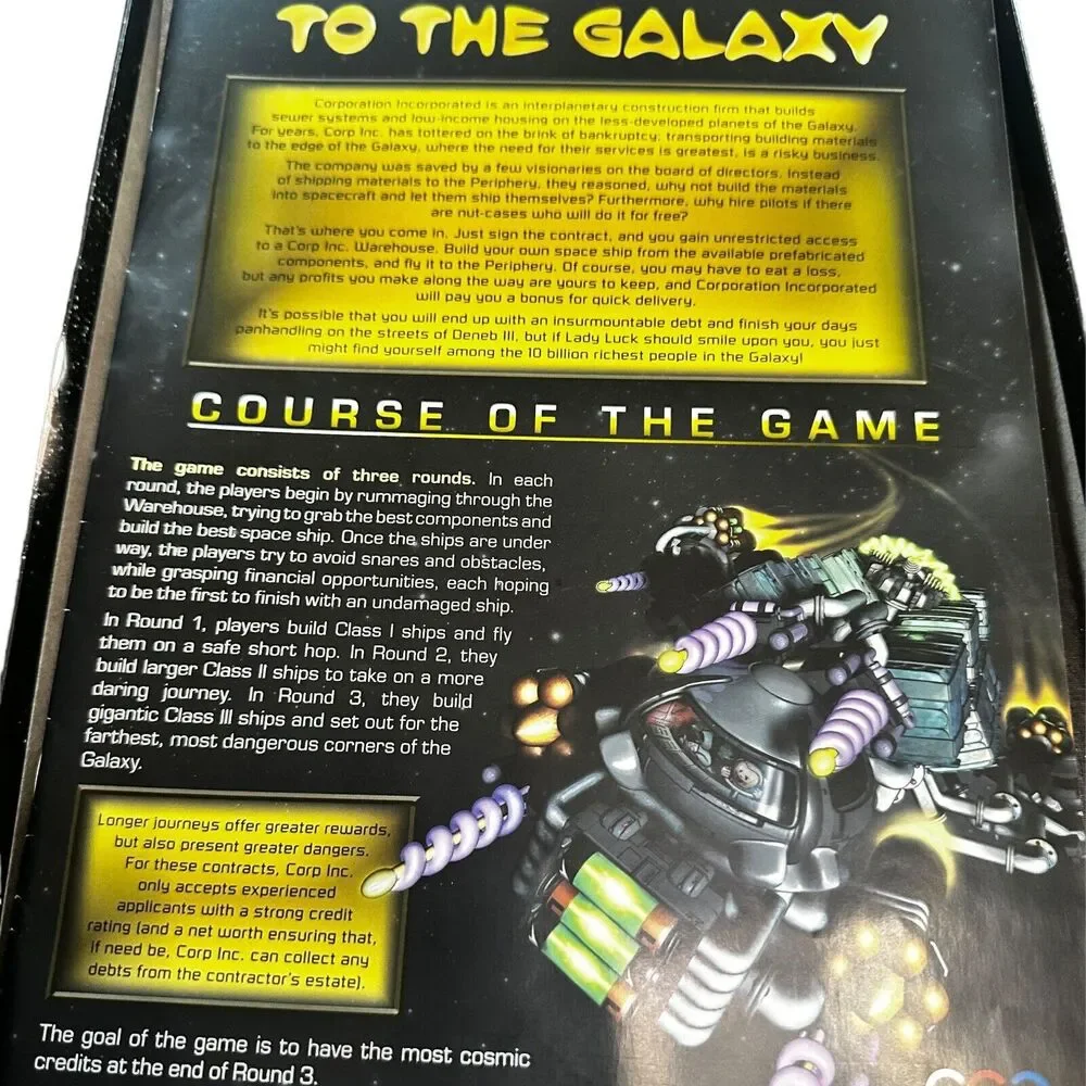 Galaxy Trucker Board Game Vlaada Chvatil Czech Games Edition 2008 - Complete